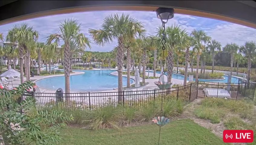 The Grove Pool at Seascape Webcam